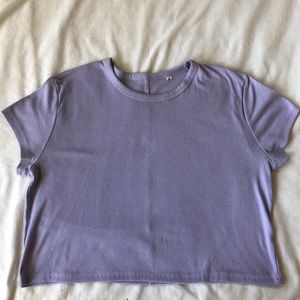 Lavender Pacsun Crop Top